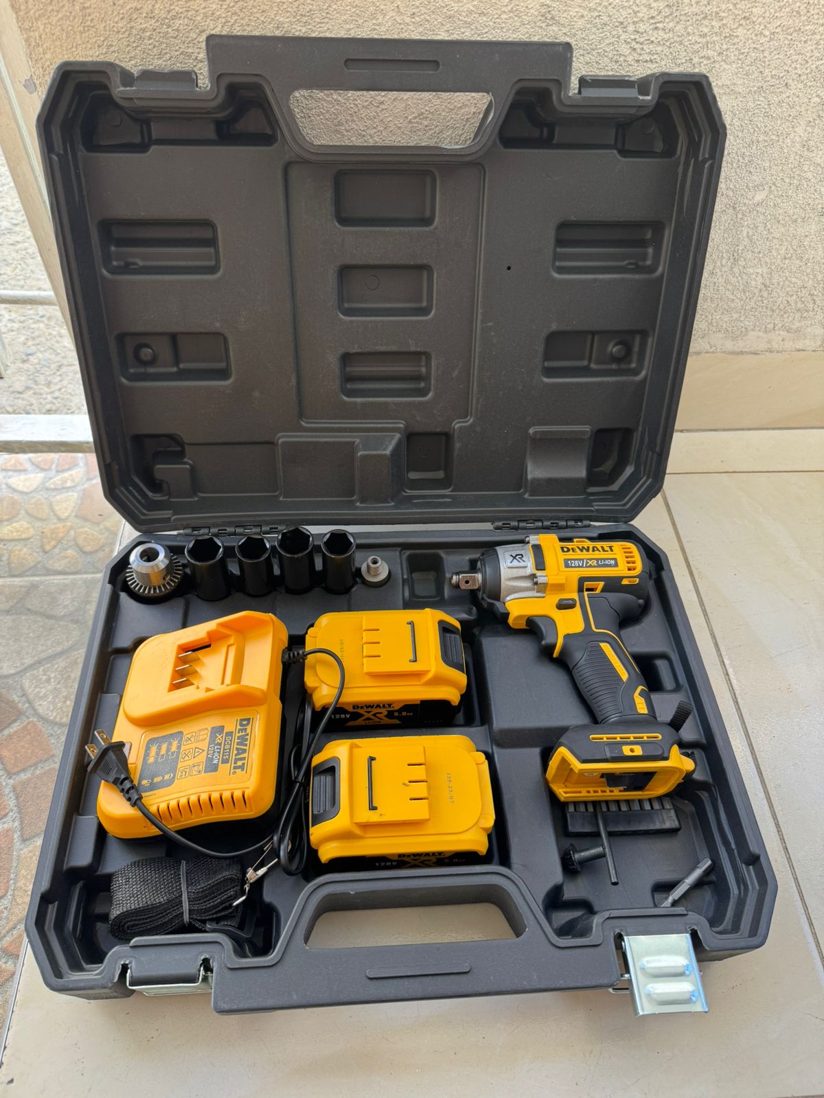 Pistola de impacto dewalt 3/4